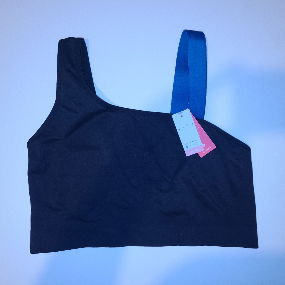 Lane Bryant Livi Active Wear Seamless Sports Bra Bralette Plus Size